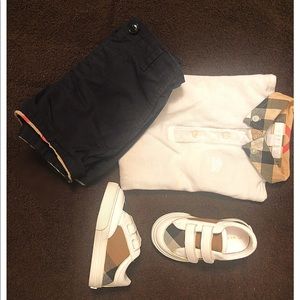12month Burberry Outfit - includes shoes!